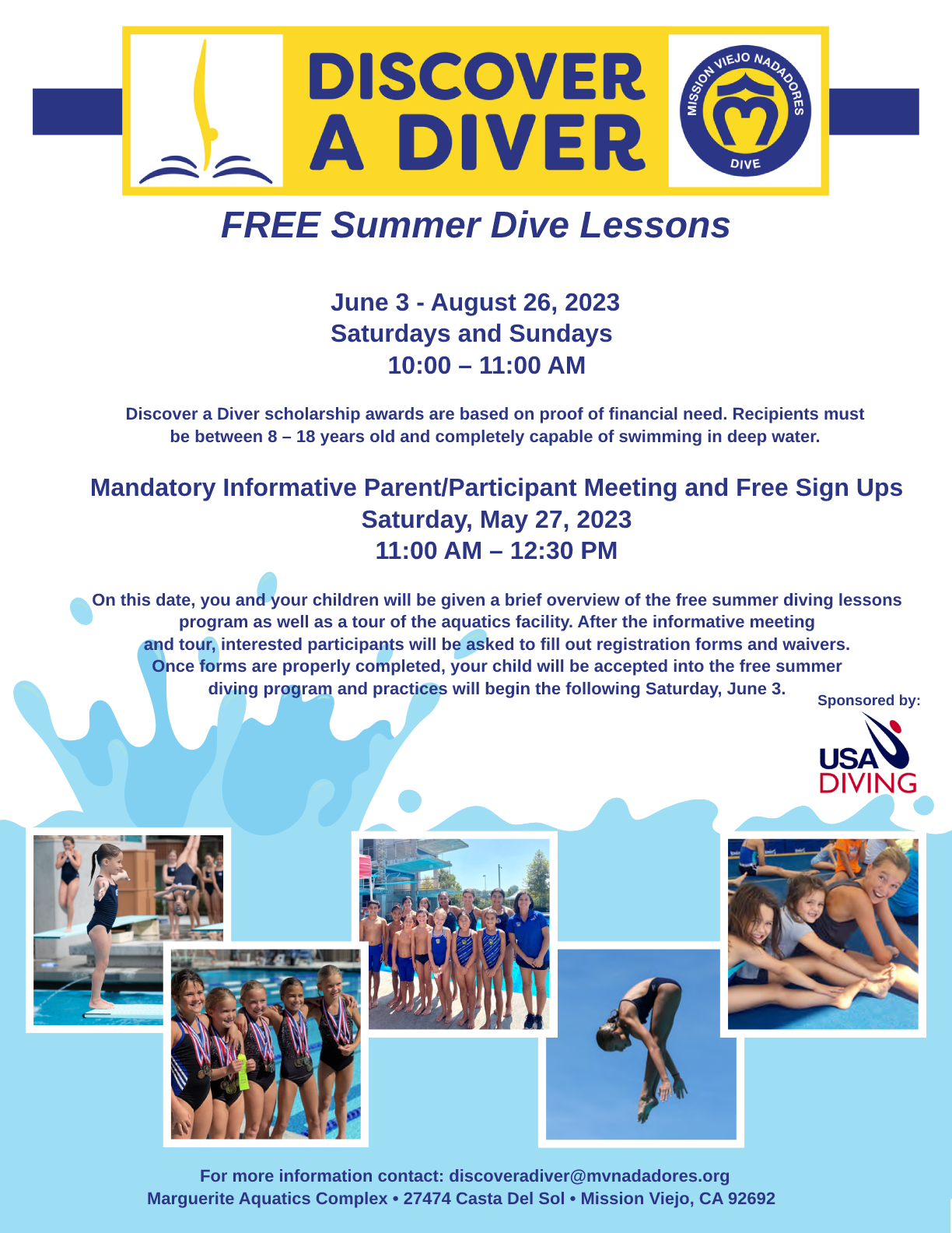 Scholarships - Mvn Dive